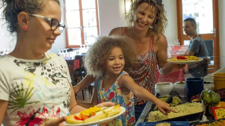 Restauration tout compris en famille