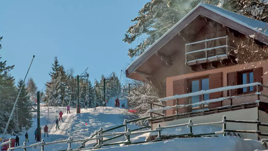 Tire-fesses station de ski
