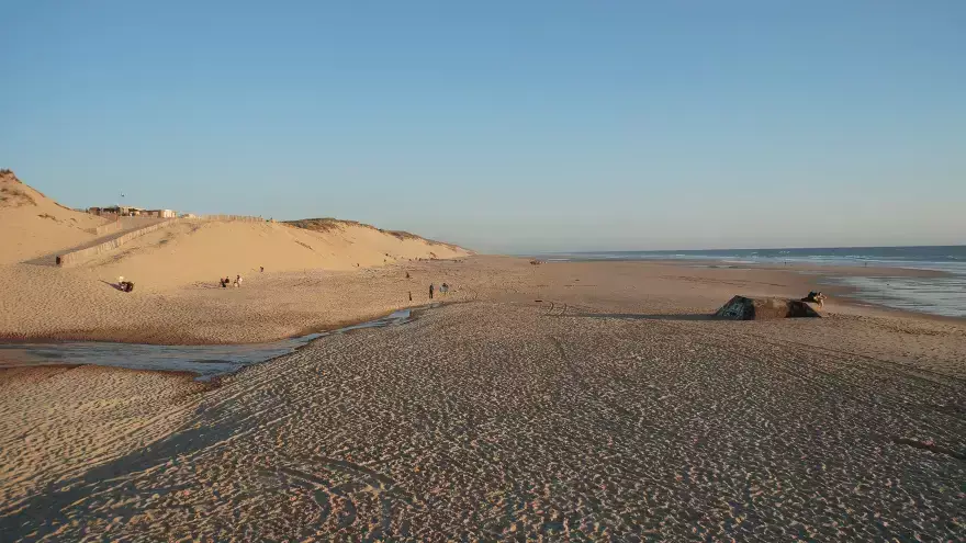 Grande plage des Landes