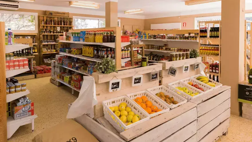Supermarché sur place Camping La Llosa