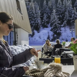 Terrasse VTF LaPlagne en Savoie