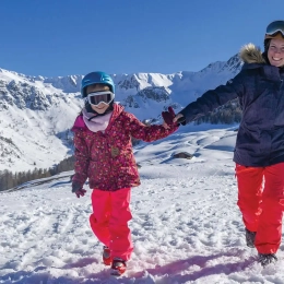 Plein ski en Savoie famille monoparentale