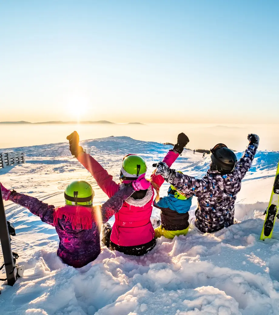 Activités hiver en famille village vacances