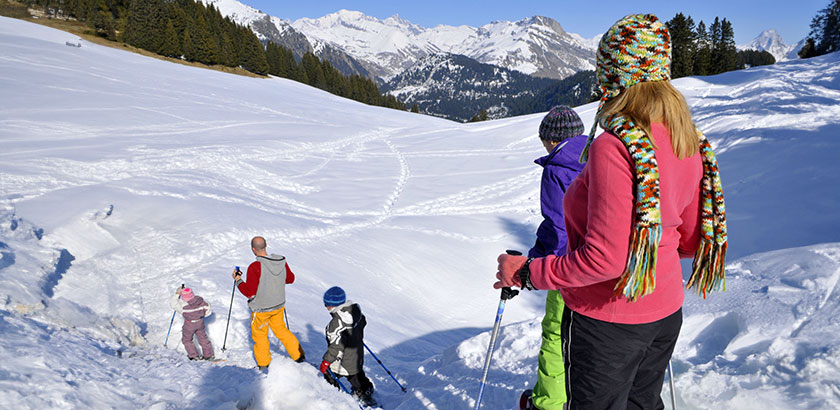 Séjour Raquettes à neige en Beaufortain