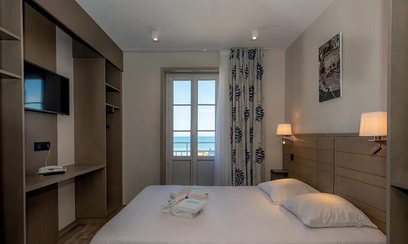 Chambre à l'hôtel VTF de Saint Cast